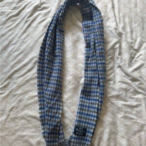 Blue Checkered Scarf